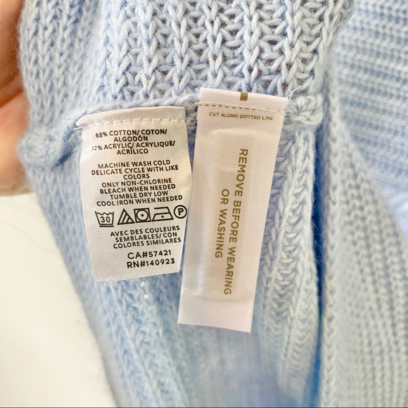 NEW Loft Stitchy Cable Knit Sweater - Picture 6 of 6